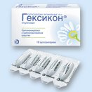 Гексикон суппозитории вагинальные