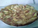 Манник с яблоками