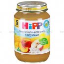 Каша из цельного риса с фруктами, HiPP