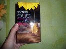 Стойкая крем -краска «Garnier Olia» цвет 6.3 золотисто тёмно- русый
